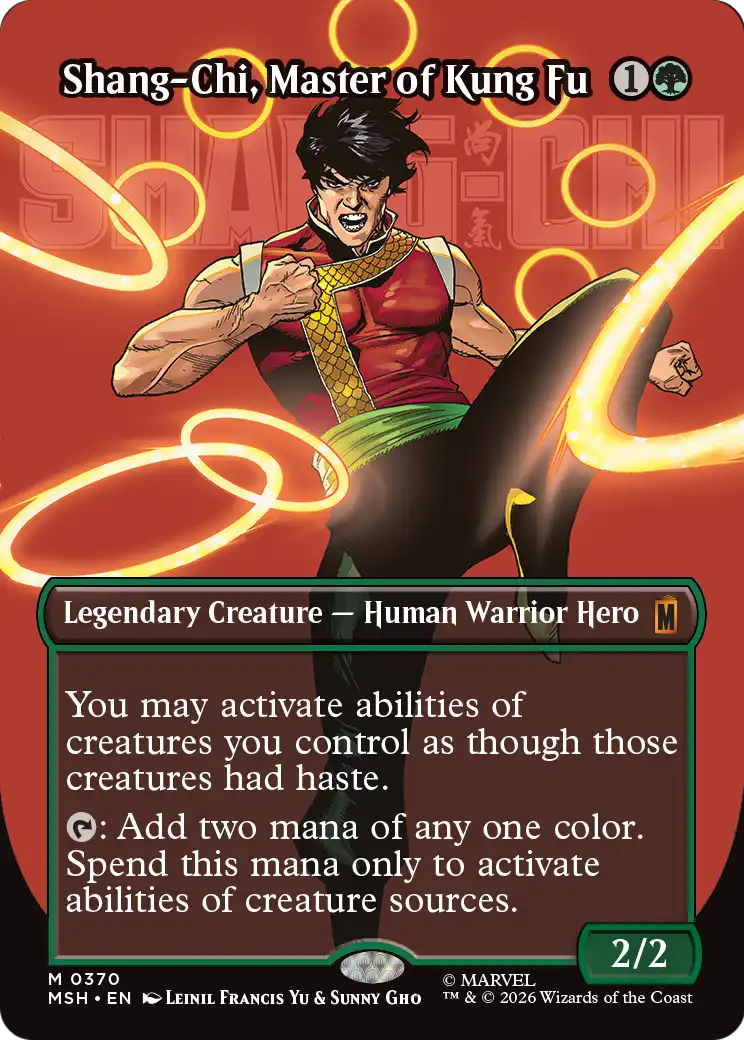 Shang-Chi, Master of Kung Fu [msh - 370]