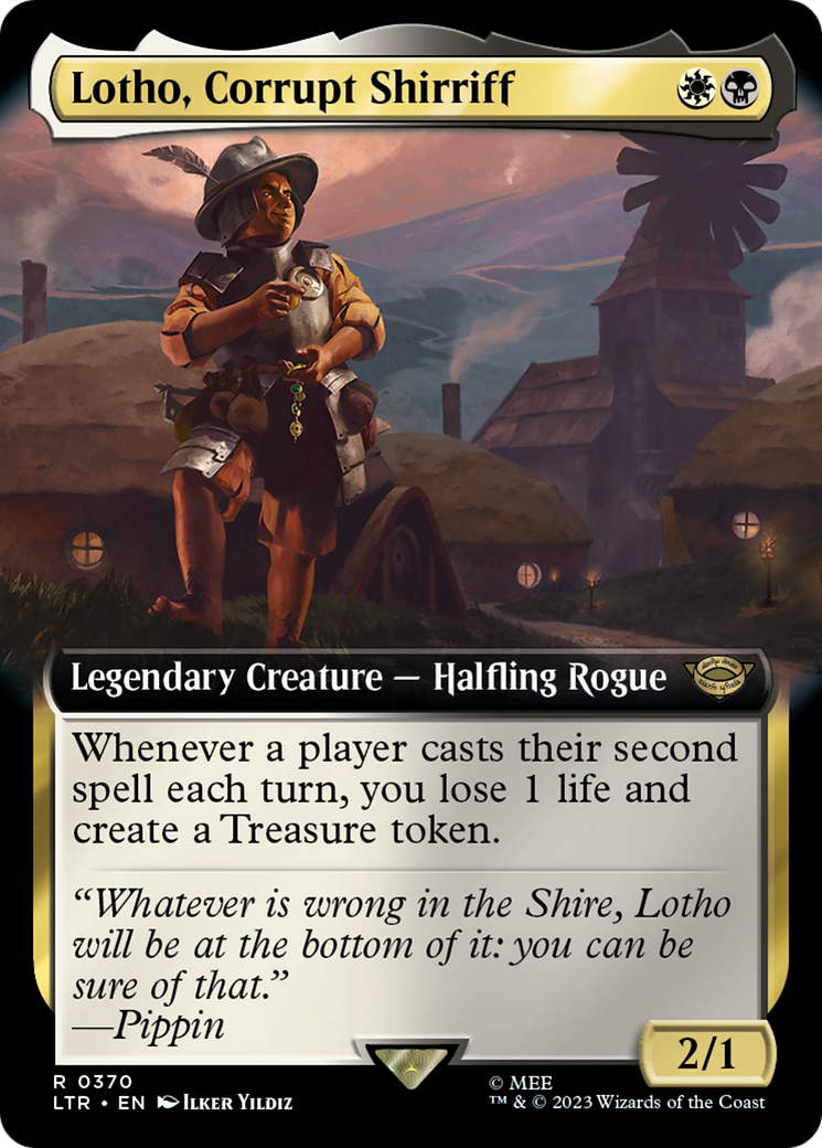 Lotho, Corrupt Shirriff [ltr - 370]