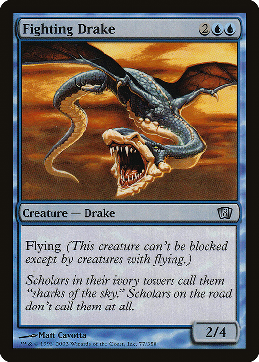 Fighting Drake (8ED-77★) - Eighth Edition Foil