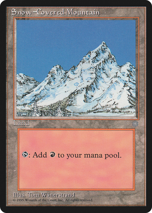 Snow-Covered Mountain [ice - 379]