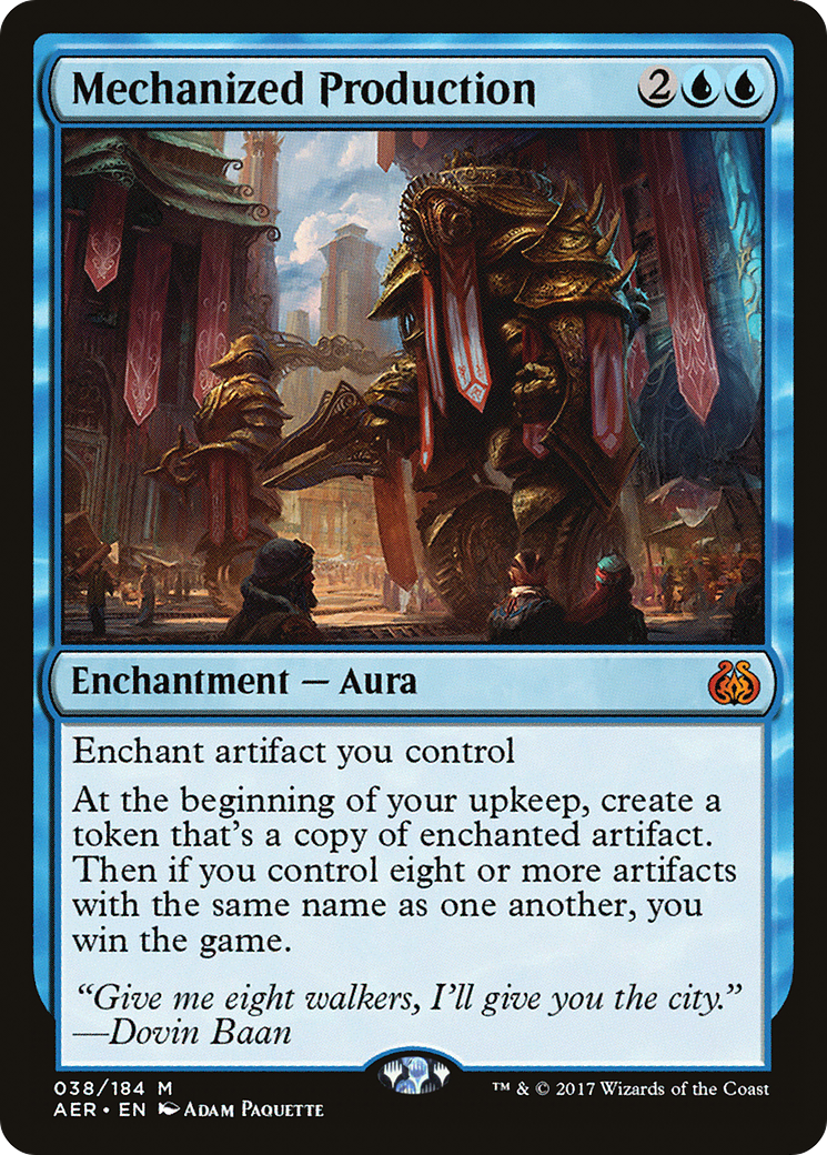 Mechanized Production [aer - 38]