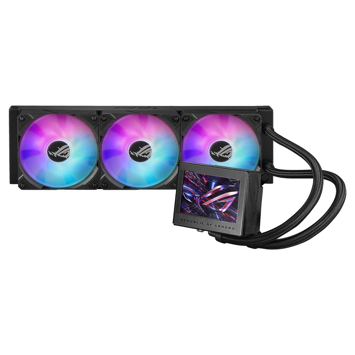 ASUS ROG RYUJIN III 360 ARGB AIO liquid CPU cooler with 360mm radiator