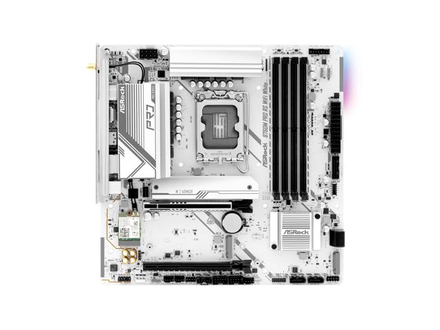 ASRock B760M Pro RS WiFi White B760 LGA1700 Max256GB DDR5 mATX