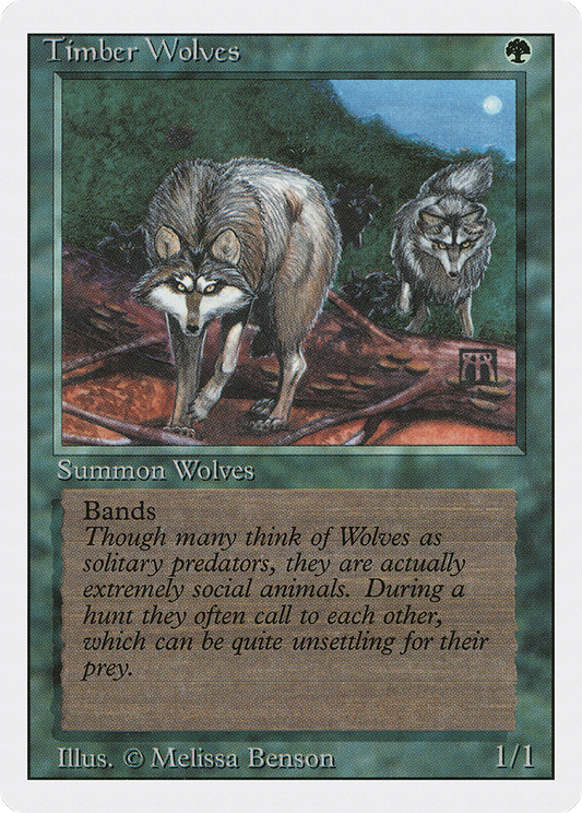 Timber Wolves (3ED-219) - Revised Edition