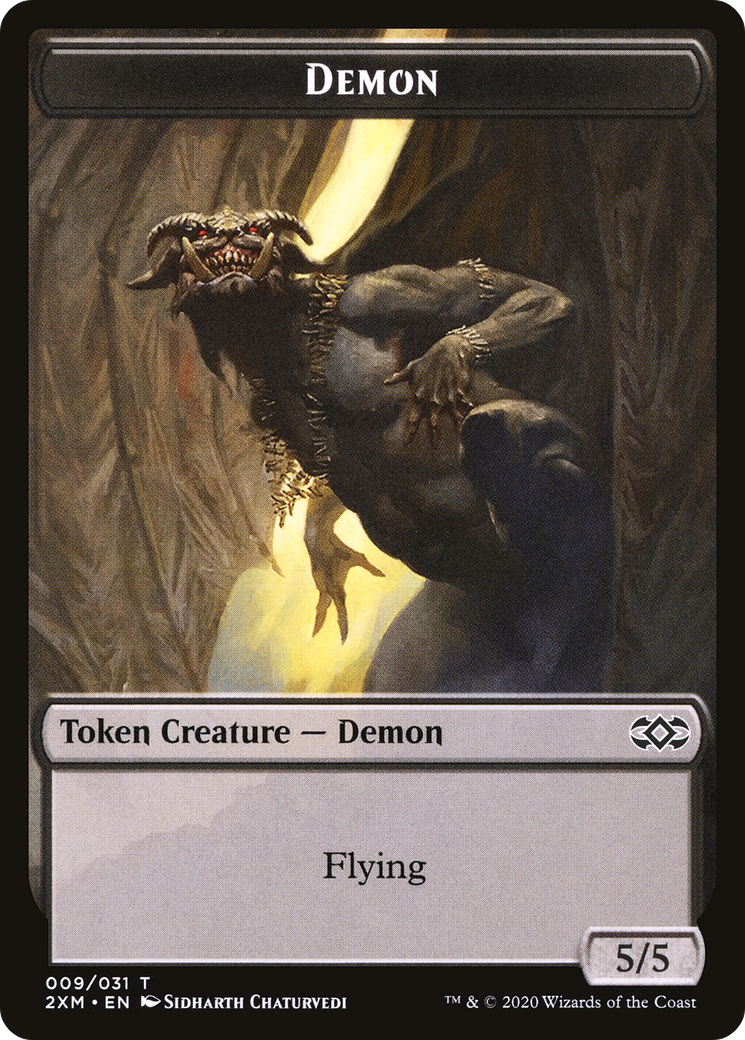 Demon (T2XM-009) - Double Masters Tokens Foil