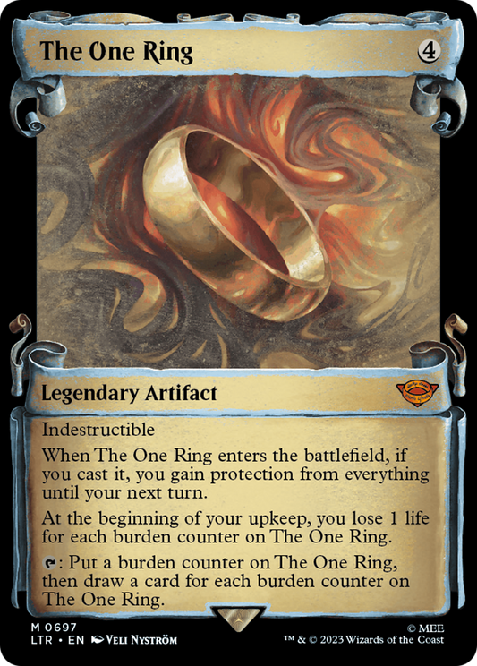 The One Ring (LTR-697) - The Lord of the Rings: Tales of Middle-earth: (Showcase) Foil