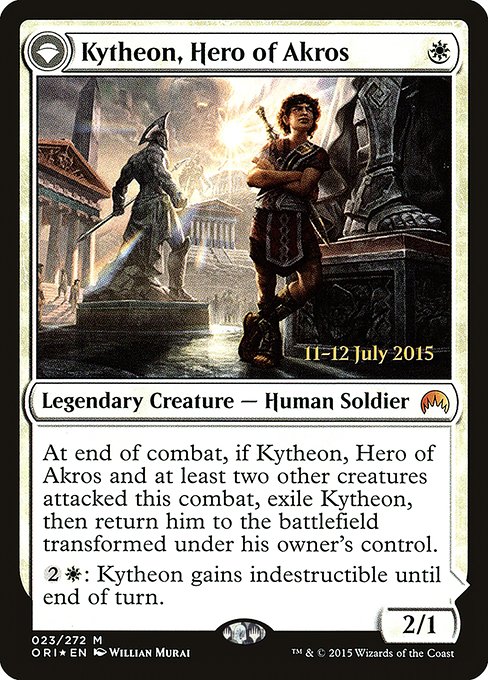 Kytheon, Hero of Akros // Gideon, Battle-Forged [PORI - 23s]