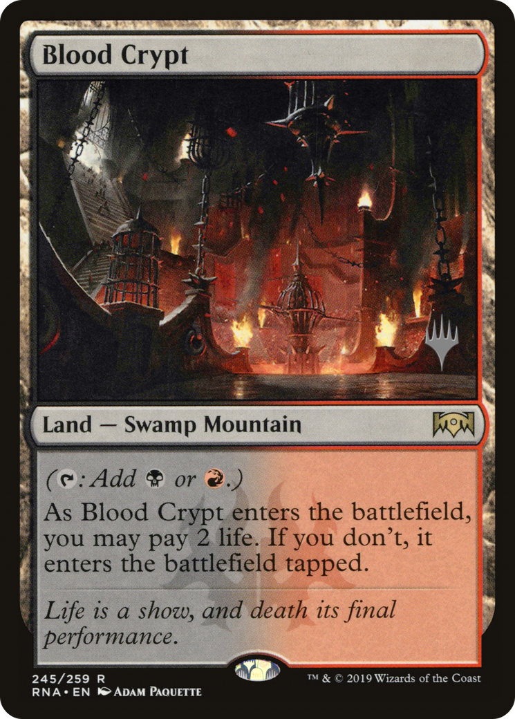 Blood Crypt (PPELD-245) - Ravnica Allegiance Promos