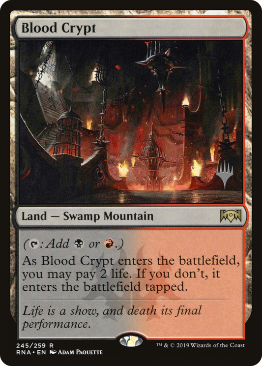 Blood Crypt (PPELD-245) - Ravnica Allegiance Promos