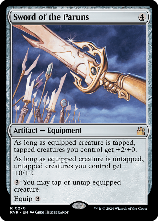Sword of the Paruns (RVR-270) - Ravnica Remastered