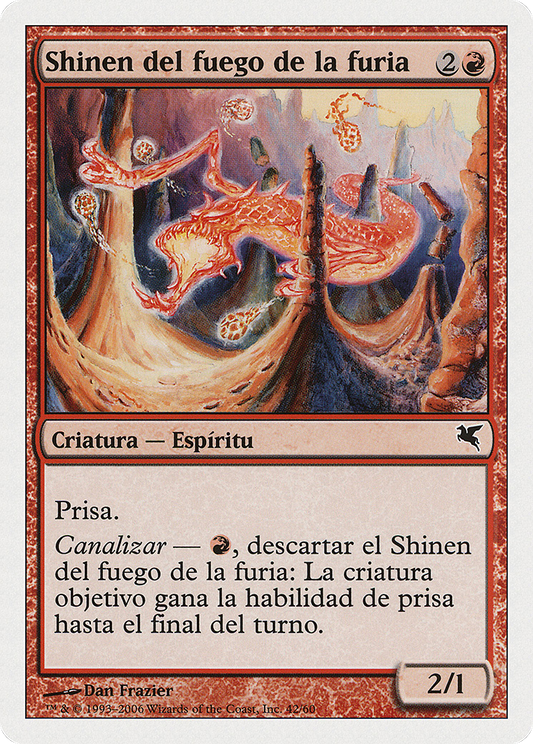 Shinen of Fury's Fire (PSAL-C42) - Salvat 2005