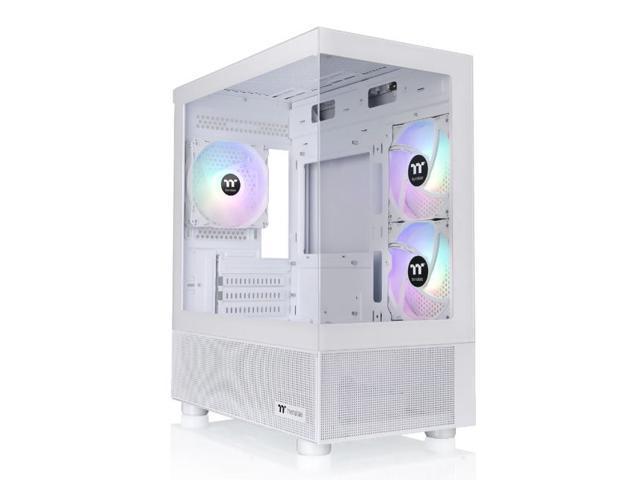 Thermaltake View 170 ARGB MicroATX Mini Tower Case Snow