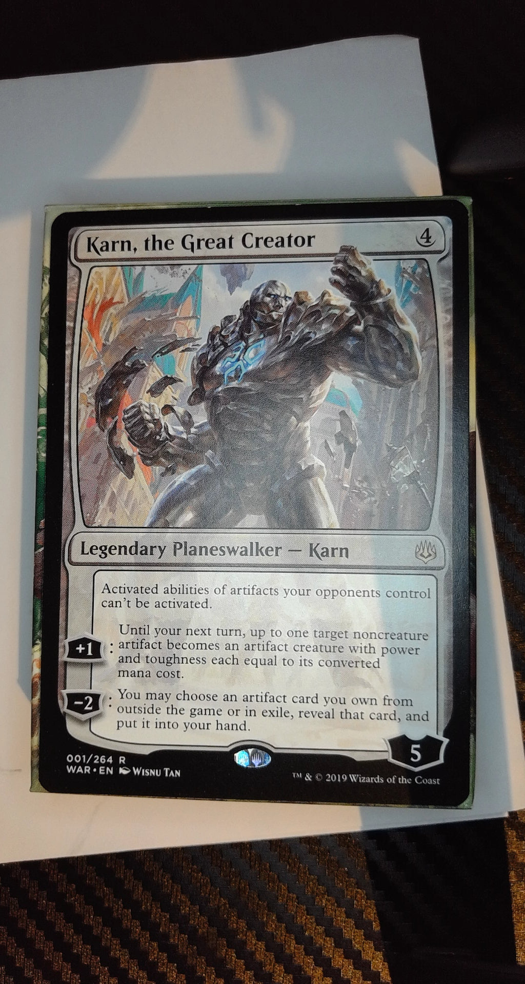 Karn, the Great Creator [WAR - 1]