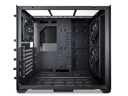 Lian-Li Case O11AMX Mid-Tower TG 2x2.5 or 2x3.5 EATX ATX M-ATX ITX Black