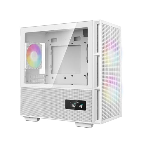 DeepCool R-CH360-WHAPE3D-G-1 CH360 Digital WH TG Mini-ITX Micro-ATX White