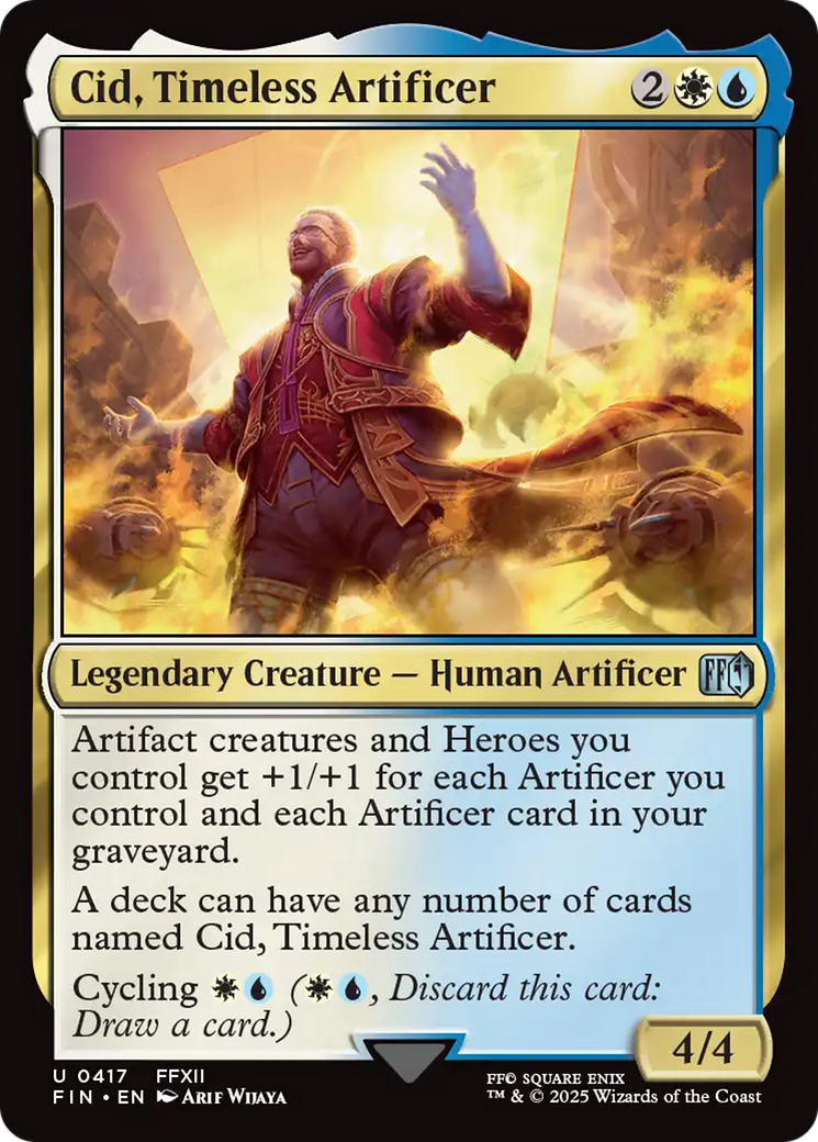Cid, Timeless Artificer [fin - 417]