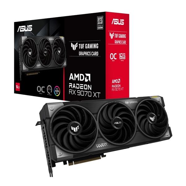 ASUS TUF-RX9070XT-O16G-GAMING AMD Radeon RX 9070 XT OC 16GB GDDR6 256B