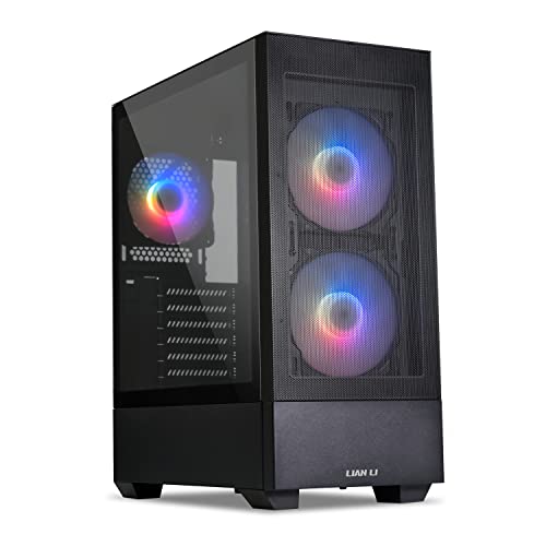 Lian-Li LANCOOL 205 MESH C NOIR MidTower TG 2x140mm ARGB PWM VENTILATEUR avec TypeC