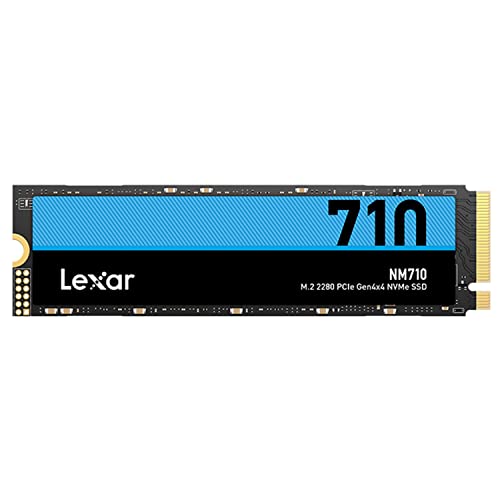 Lexar SSD LNM710X002T-RNNNU 2TB NM710 M.2 2280 PCle Gen4x4 NVMe SSD