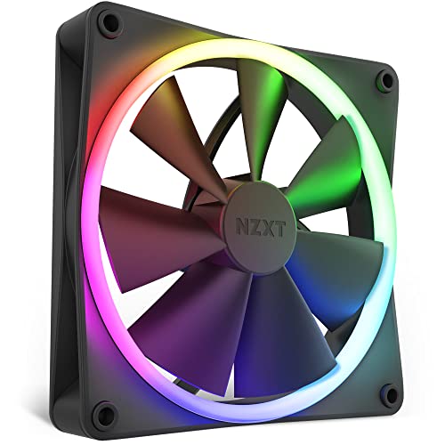 NZXT RGB 2x140mm Fan & Controller 12V DC Black