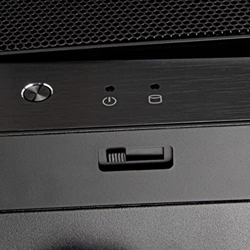 Silverstone GD11B HTPC Desktop Micro-ATX ATX Black