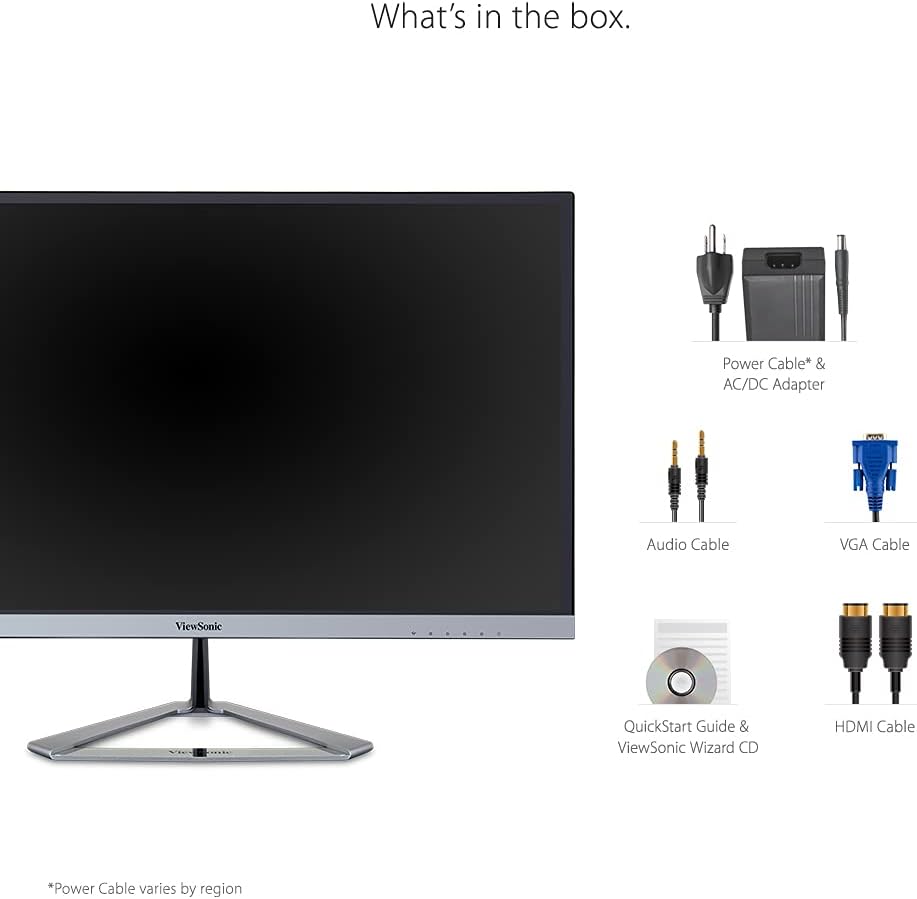 ViewSonic LCD VX2476-SMHD 24 FHD 1920x1080 1000:1 VGA HDMI SPK