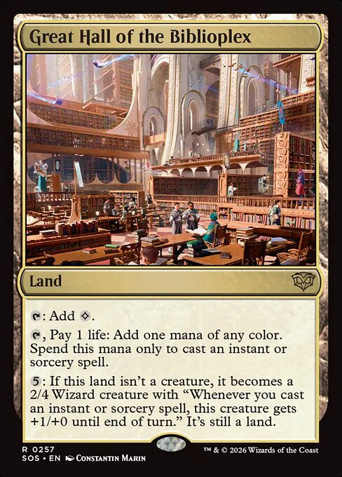Great Hall of the Biblioplex [SOS - 257]