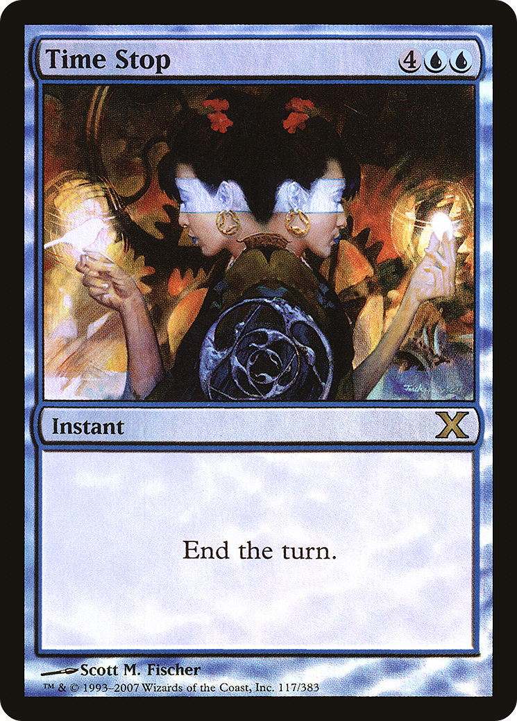 Time Stop (10E-117★) - Tenth Edition Foil