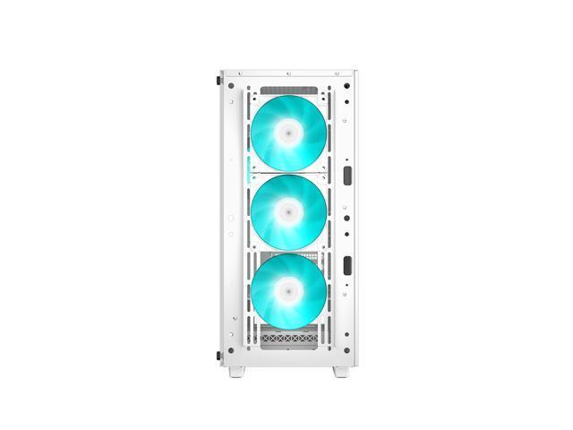 DeepCool CC560 WH Moyenne Tour ABS+SPCC+TG Blanc