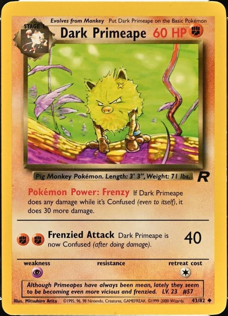 Dark Primeape [BASE5 - 43]