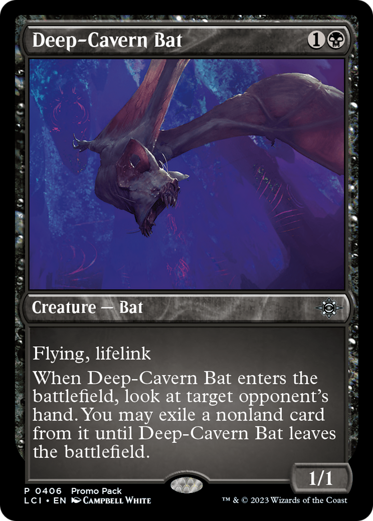 Deep-Cavern Bat (PPLCI-406) - The Lost Caverns of Ixalan
