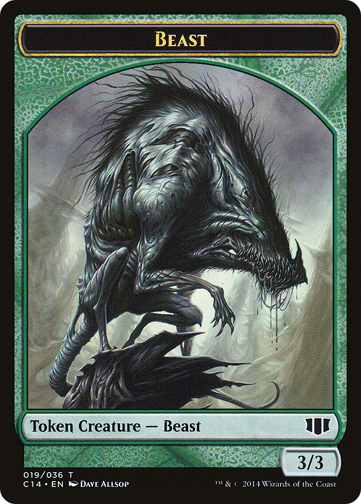 Beast (TC14-019) - Commander 2014 Tokens