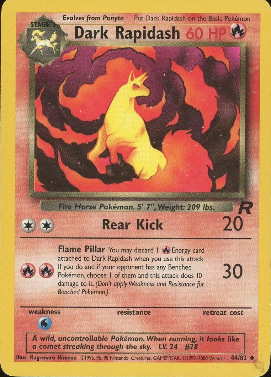 Dark Rapidash [BASE5 - 44]