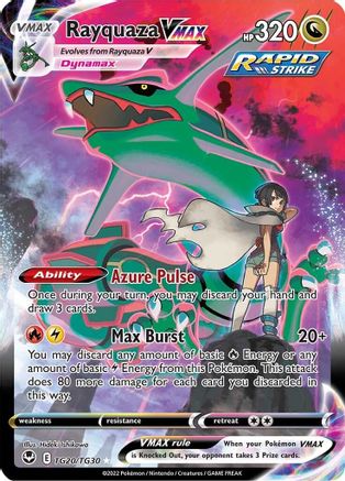 Rayquaza VMAX TG20/30 - SWSH12 Silver Tempest Trainer Gallery Holofoil