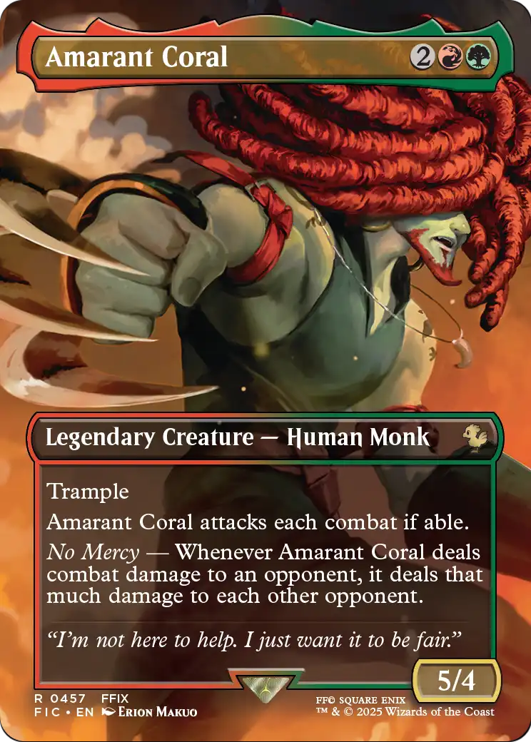 Amarant Coral [fic - 457]