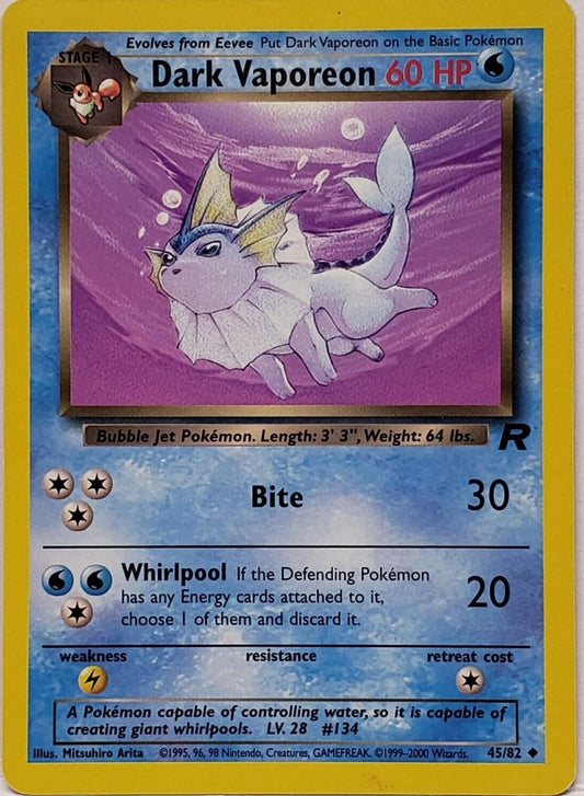 Dark Vaporeon [BASE5 - 45]
