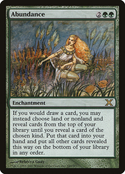 Abundance [10E - 249]