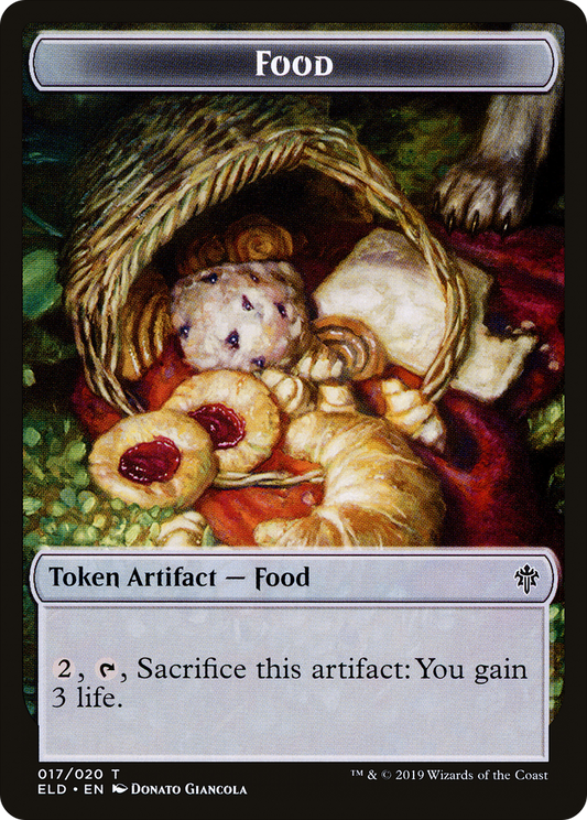 Food (TELD-017) - Throne of Eldraine Tokens Foil