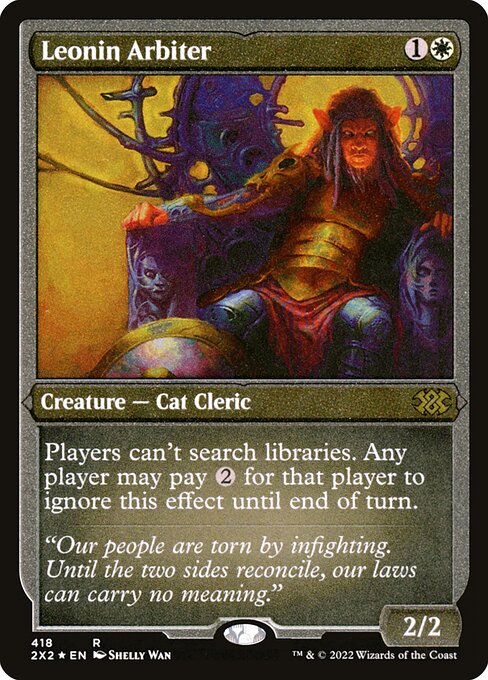 Leonin Arbiter [2X2 - 418]