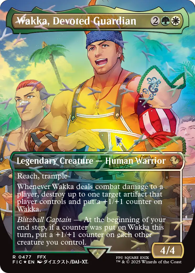 Wakka, Devoted Guardian [fic - 477]