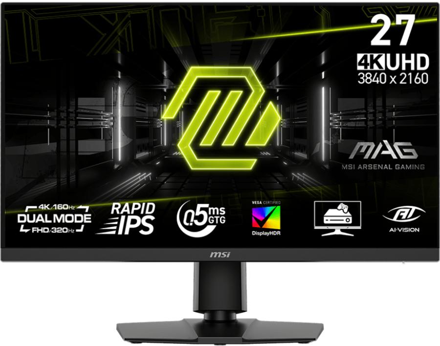 MSI MN MAG 272URDF E16 27 Rapid IPS UHD 3840x2160 16:9 0.5ms 160Hz HDMI DP