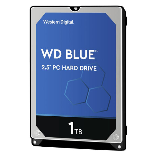 Western Digital Blue 1TB SATA 6Gb s 128MB cache 5400RPM 2.5inch Bare