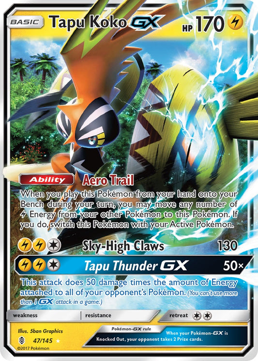 Tapu Koko-GX [SM2 - 47]