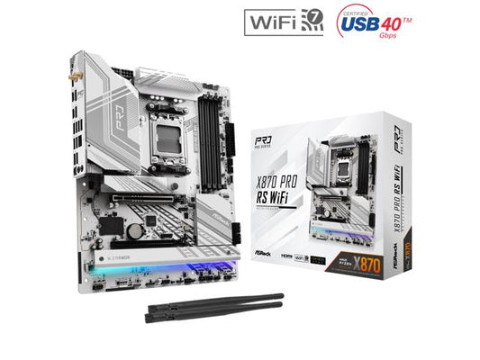 ASRock X870 Pro RS WiFi X870 AM5 256GB DDR5 ATX Retail