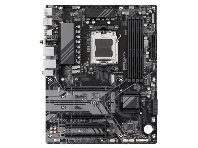 Gigabyte B650 UD AC AMD B650 AM5 Max192GB DDR5 ATX