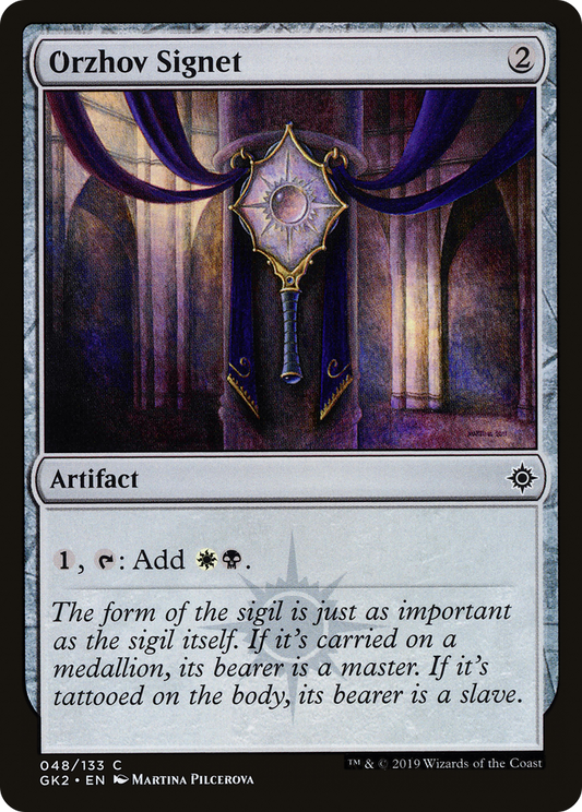 Orzhov Signet [gk2 - 48]