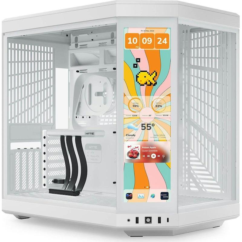HYTE CS CS-HYTE-Y70TTI-WW Y70 touch infinite mTower ATX TG Snow White Retail