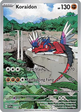Koraidon - 014 (Pokemon Center Exclusive) 14 - SV Scarlet & Violet Promo Cards Holofoil