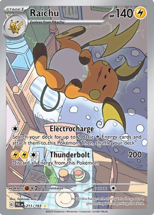 Raichu - 211/193 211 - SV02 Paldea Evolved Holofoil