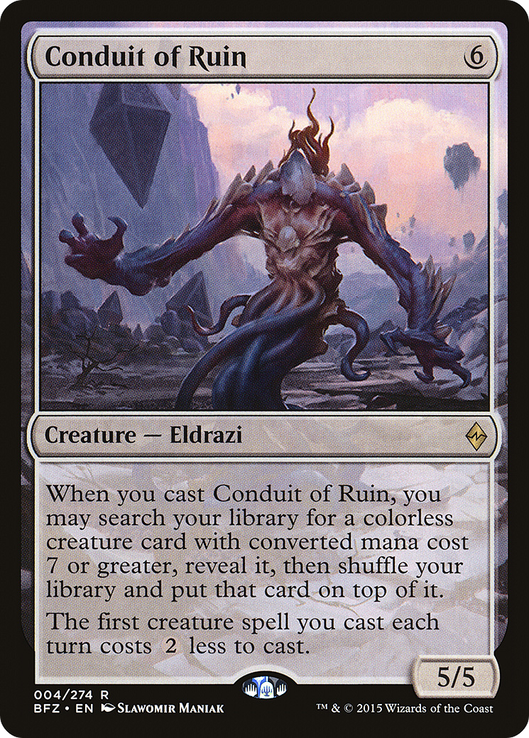 Conduit of Ruin [bfz - 4]
